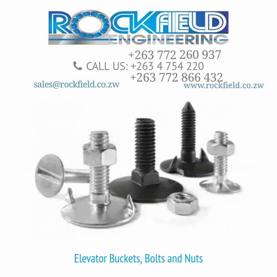 Elevator Buckets Bolts Nuts, Branded