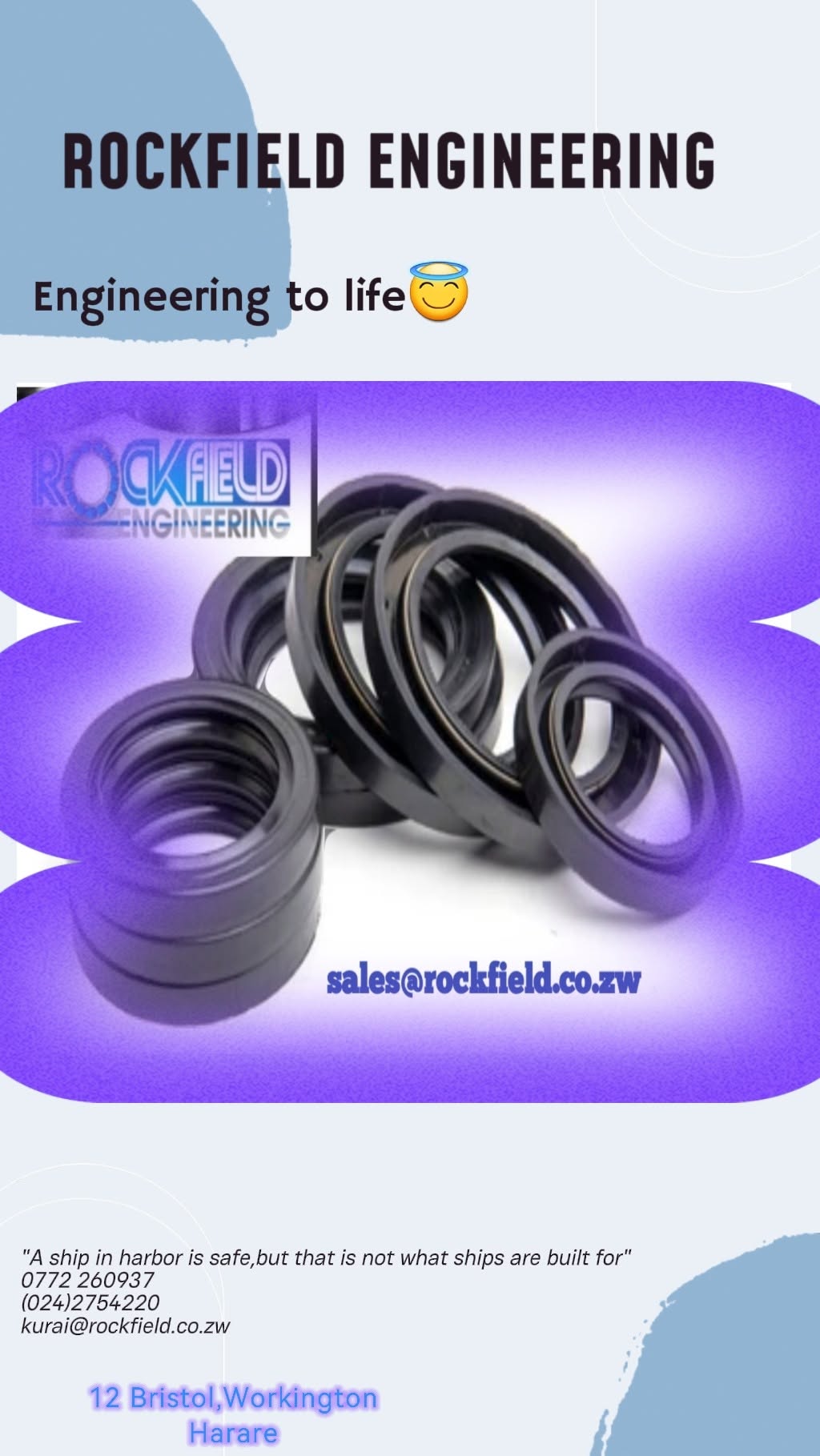 Oil Seals Engineering To Life, Poster